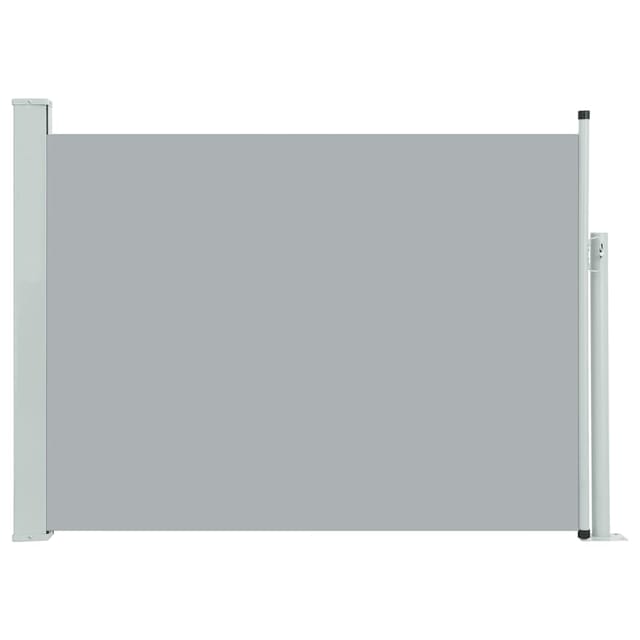 vidaXL Ausziehbare Seitenmarkise 100×500 cm Grau 48386