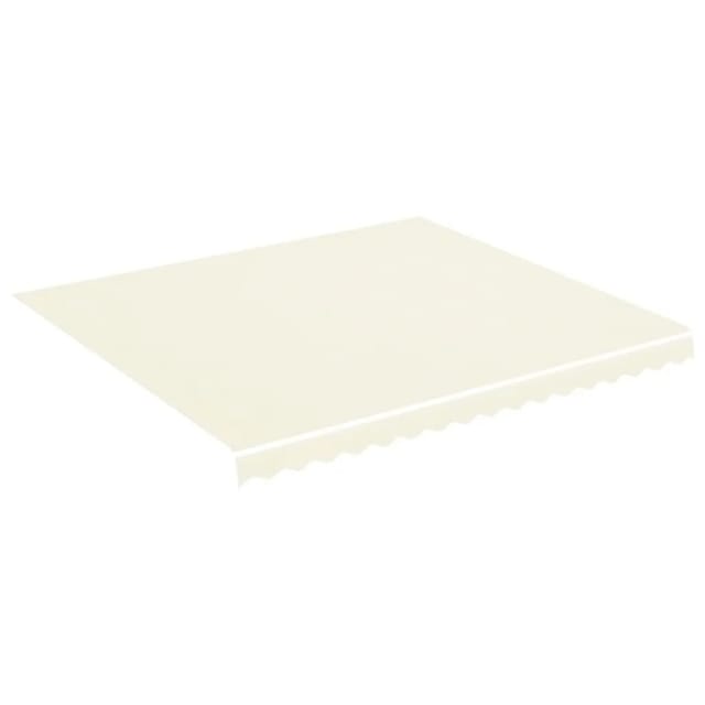 vidaXL Markisenbespannung Creme 4x3,5 m 311928