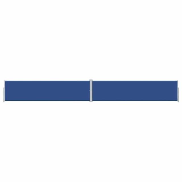 vidaXL Seitenmarkise Ausziehbar Blau 160x1200 cm 318070