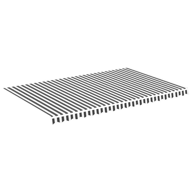 vidaXL Markisenbespannung Anthrazit und Weiß 5x3 m 311991