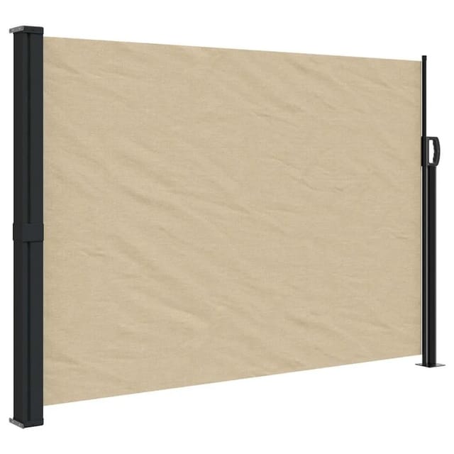 vidaXL Seitenmarkise Ausziehbar Beige 140x600 cm 4004510