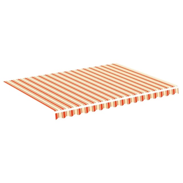 vidaXL Markisenbespannung Gelb und Orange 4x3 m 312017