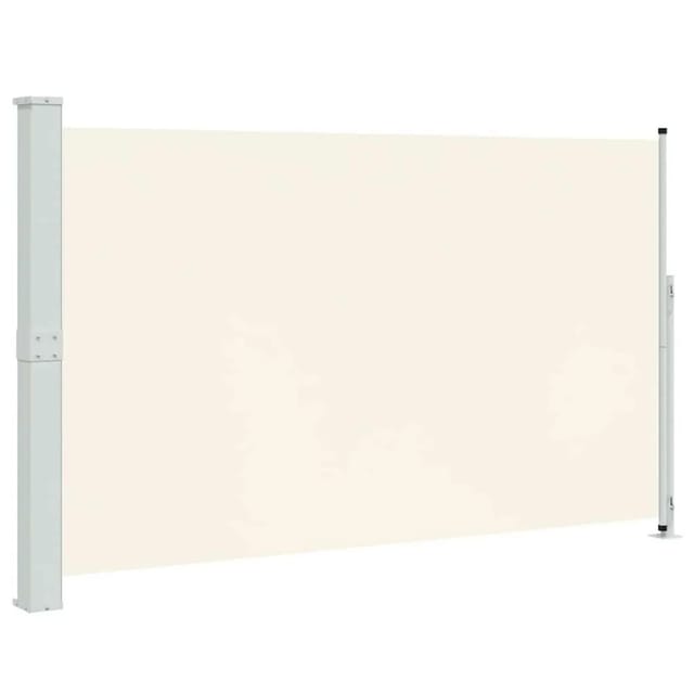 vidaXL Seitenmarkise Ausziehbar 180x300 cm Creme 313400