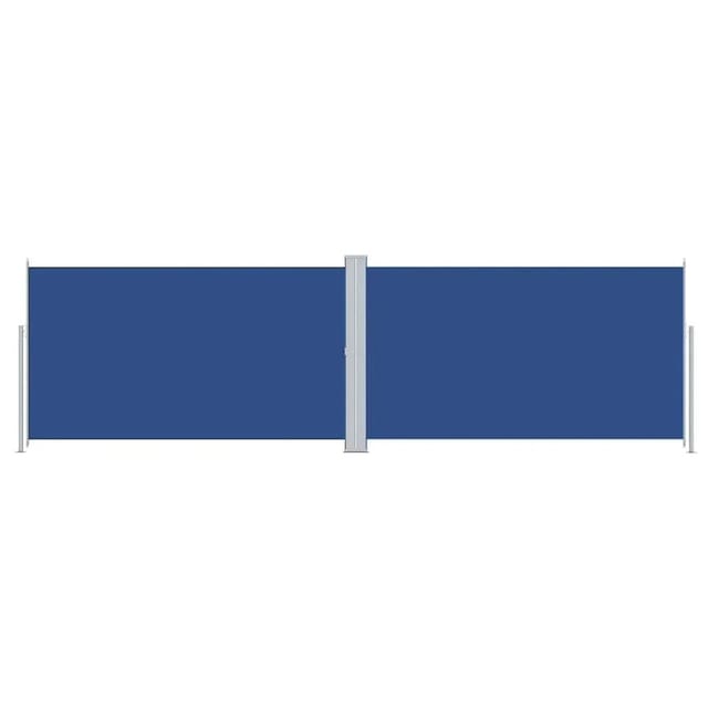 vidaXL Seitenmarkise Ausziehbar Blau 180x600 cm 318004