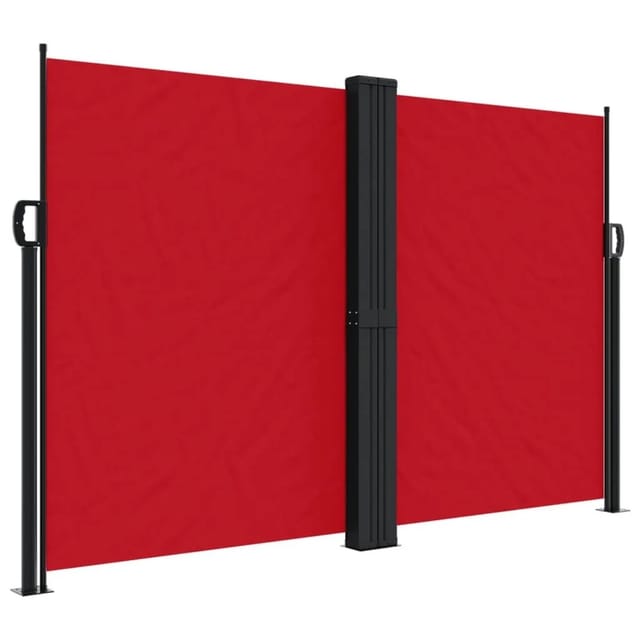 vidaXL Seitenmarkise Ausziehbar Rot 160x600 cm 4004627