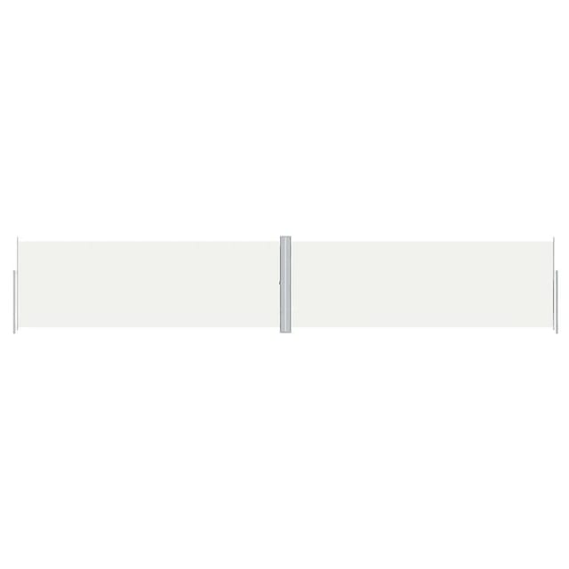 vidaXL Seitenmarkise Ausziehbar Creme 180x1000 cm 318037