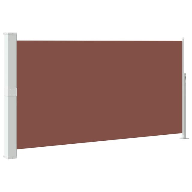 vidaXL Ausziehbare Seitenmarkise 160x300 cm Braun 41547