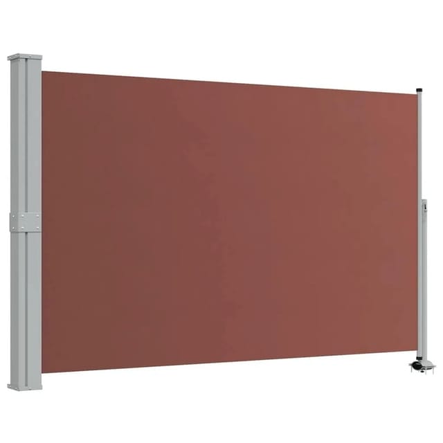 vidaXL Ausziehbare Seitenmarkise 160x300 cm Braun 48349