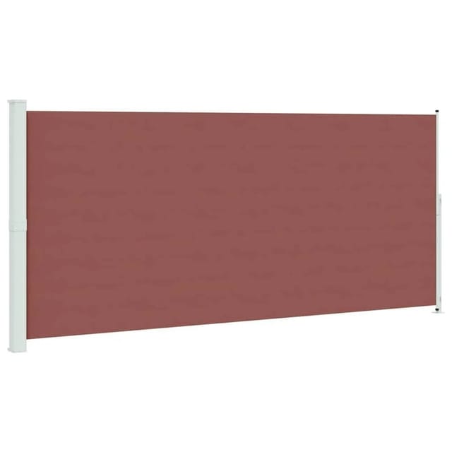 vidaXL Seitenmarkise Ausziehbar 220x500 cm Braun 313432