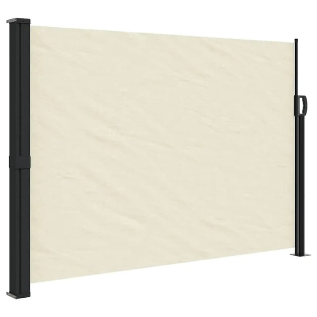 vidaXL Seitenmarkise Ausziehbar Creme 140x300 cm 4004295