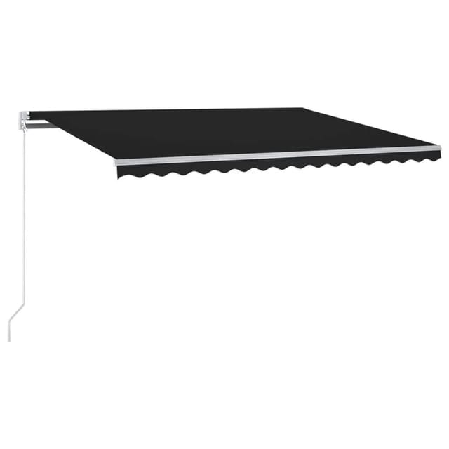 vidaXL Automatische Markise mit LED & Windsensor 300x250 cm Anthrazit 3068874