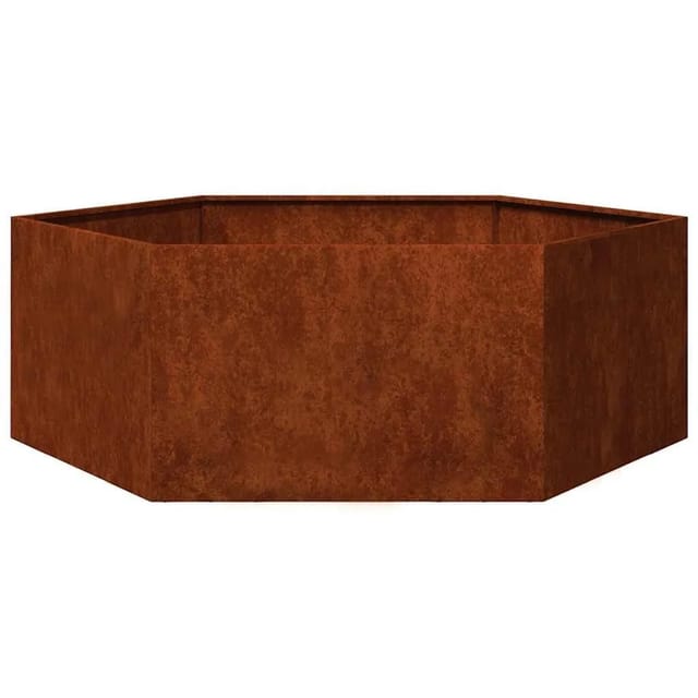 vidaXL Pflanzkübel Rostig 138x120x45 cm Cortenstahl 823677