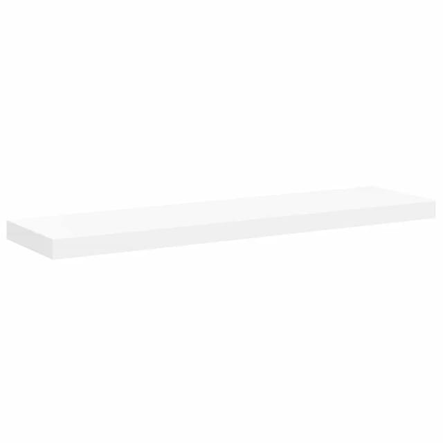 vidaXL Schweberegal Weiß 90x23,5x3,8 cm MDF 323817