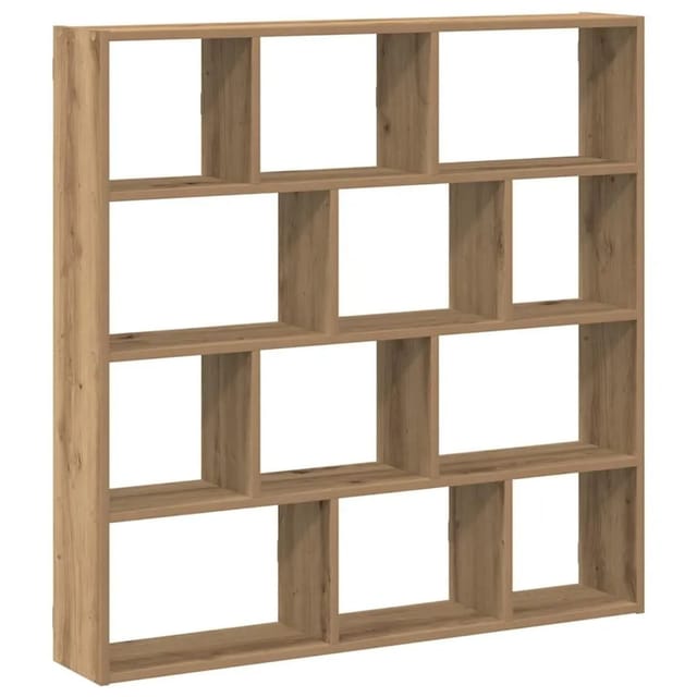vidaXL Würfelregal 12 Fächer Artisan-Eiche Holzwerkstoff 860012
