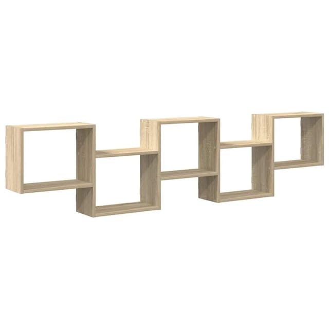 vidaXL Würfelregal 5 Fächer Sonoma-Eiche Holzwerkstoff 859997