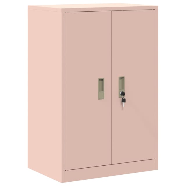 vidaXL Aufbewahrungsschrank Rosa 60 x 40 x 90 cm Stahl 891725