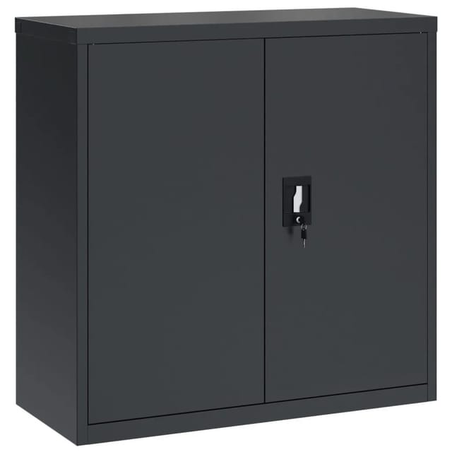 vidaXL Aktenschrank Anthrazit 90x40x90 cm Stahl 339731