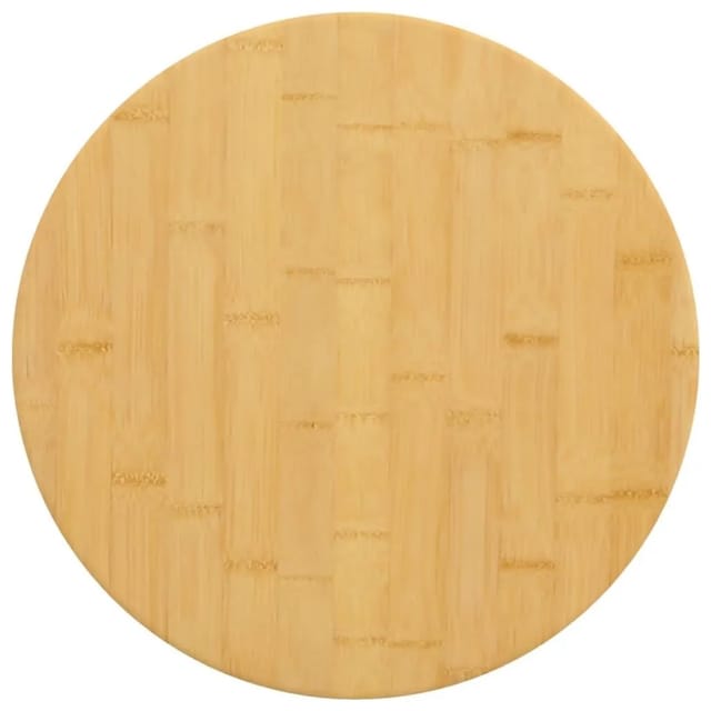 vidaXL Tischplatte Ø40x4 cm Bambus 352686