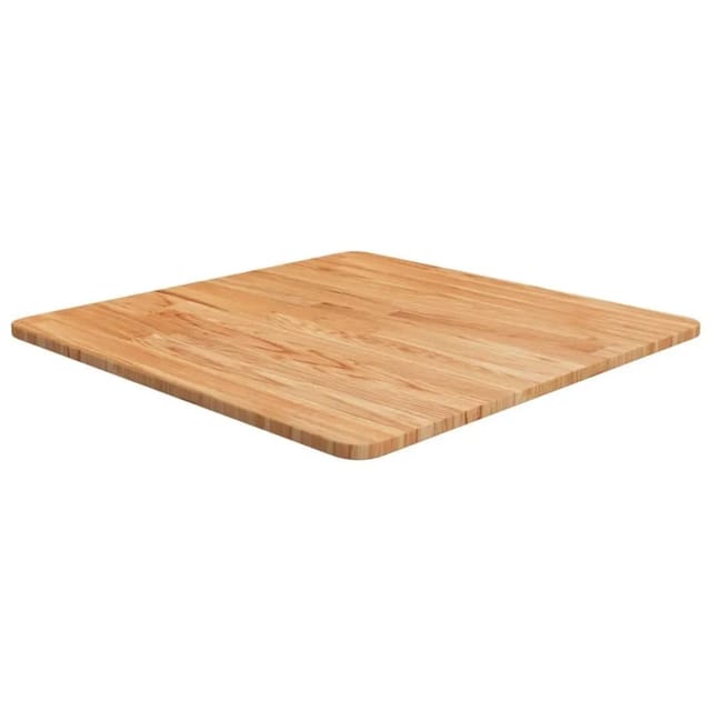 vidaXL Tischplatte Quadratisch Hellbraun 60x60x1,5cm Behandelte Eiche 343002