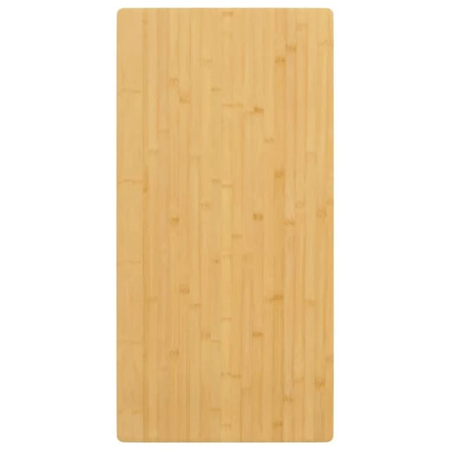 vidaXL Tischplatte 50x100x2,5 cm Bambus 3154992