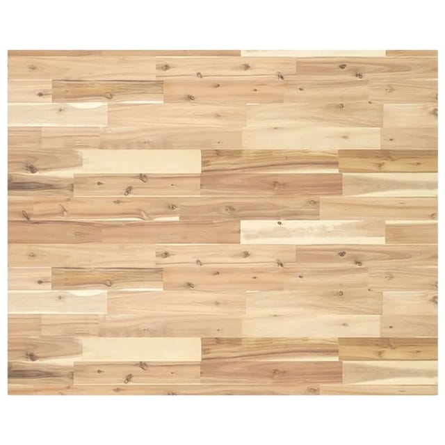 vidaXL Tischplatte Rechteckig 100x80x4 cm Massivholz Akazie 4008797