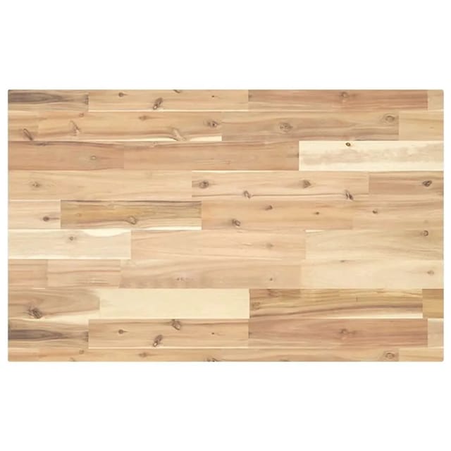 vidaXL Tischplatte Rechteckig 120x50x4 cm Massivholz Akazie 4008787