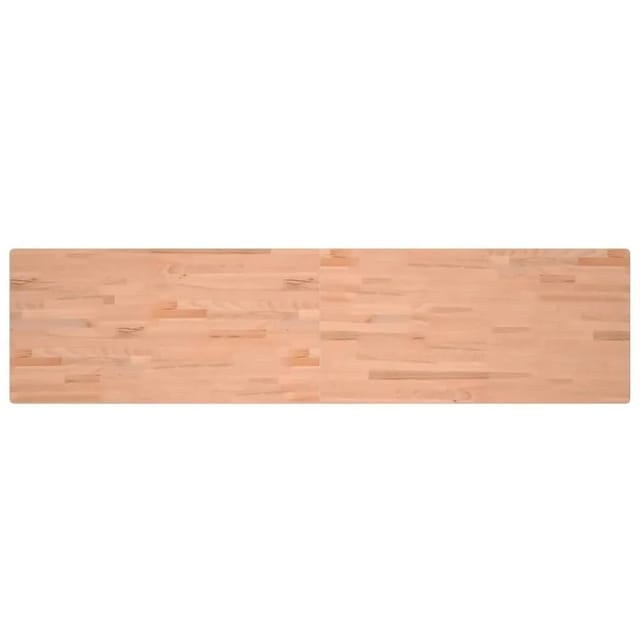 vidaXL Schreibtischplatte 220x55x2,5 cm Massivholz Buche 356098