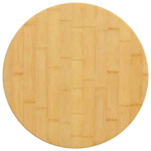 vidaXL Tischplatte Ø40x2,5 cm Bambus 352679