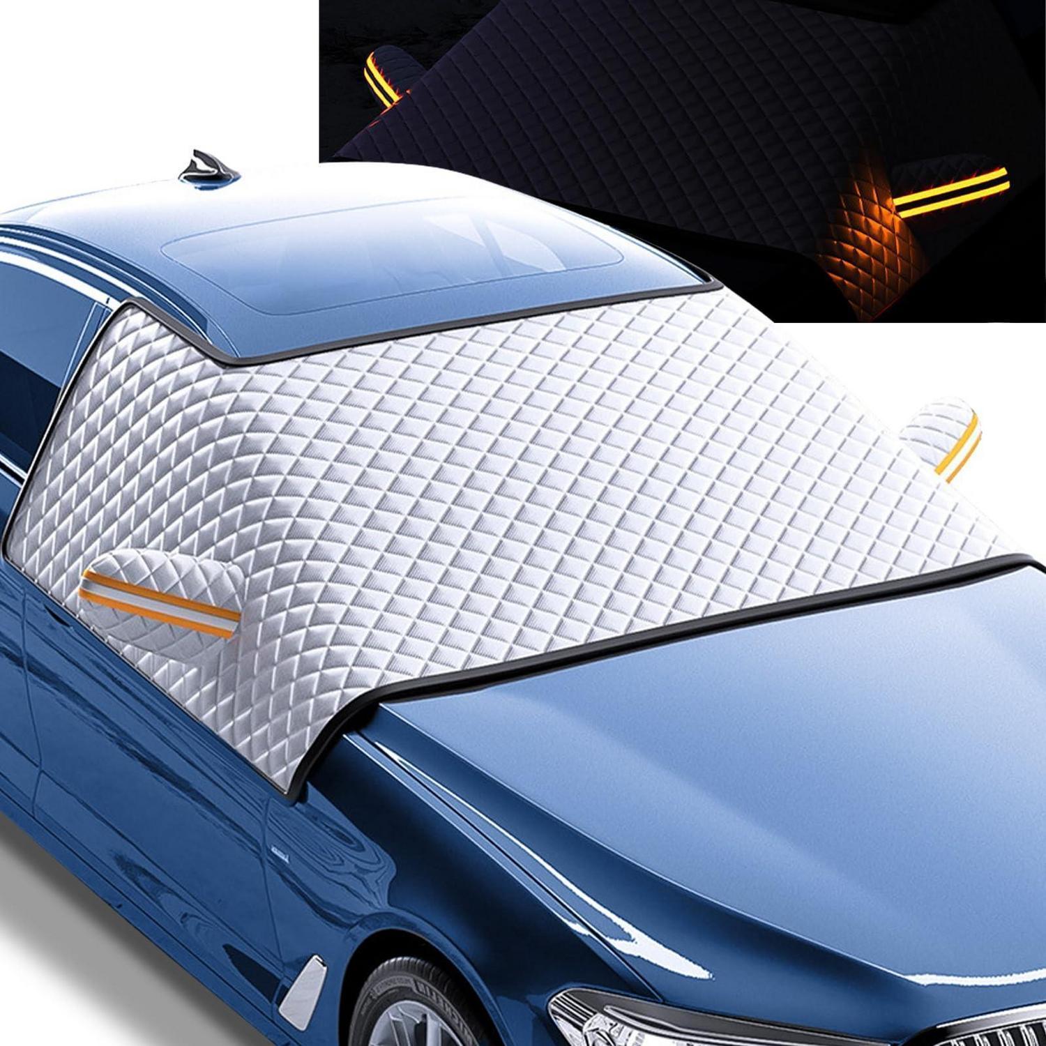 Frontscheibenabdeckung Auto 175x115cm Magnetisch, Wetterfest, Sonnenschutz