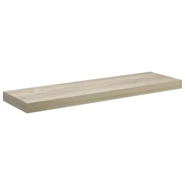 vidaXL Schweberegal Eiche-Optik 80x23,5x3,8 cm MDF 323877