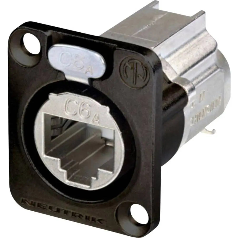 [neuwertig] B-ware Neutrik Buchse Steckverbinder Datensteckverbinder Rj45 Ether Con D Serie Schwarz