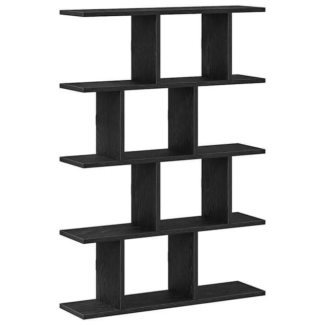 vidaXL Würfelregal 12 Fächer Schwarz Holzwerkstoff 860014