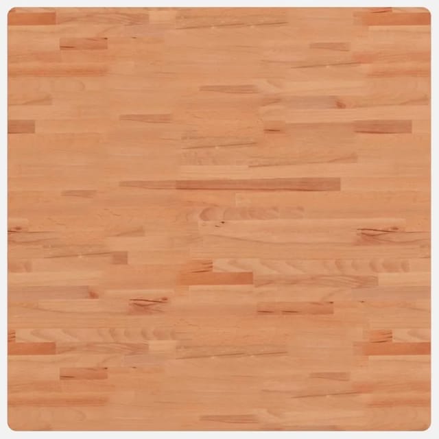 vidaXL Tischplatte 90x90x4 cm Quadratisch Massivholz Buche 355983