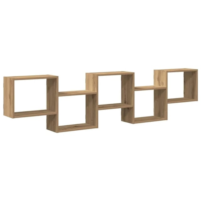 vidaXL Würfelregal 5 Fächer Artisan-Eiche Holzwerkstoff 860003