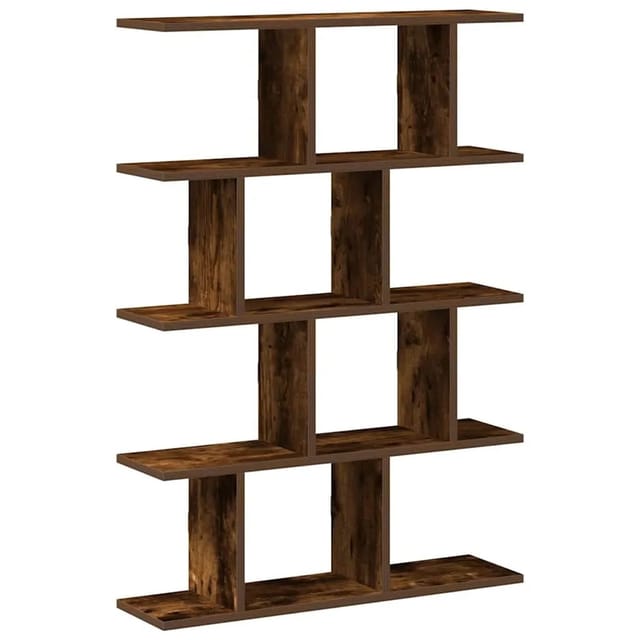 vidaXL Würfelregal 12 Fächer Räuchereiche Holzwerkstoff 860017