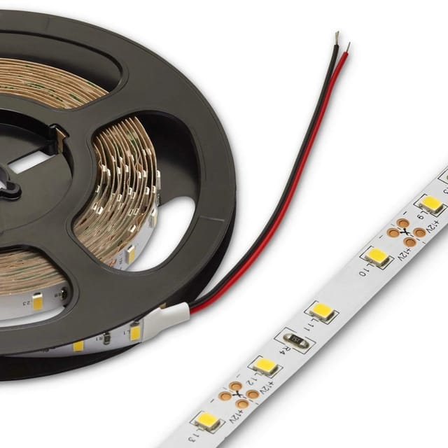 SOTECH LED Stripe 12 VDC 5m Neutralweiß 5000K Breite 8 mm Kürzbar & Dimmbar