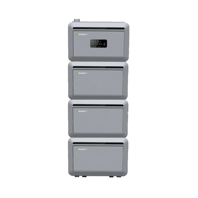 Growatt Nexa 2000 All In One Speicher 2048Wh Einfache Installation Balkonkraftwerke IP66 Mit 3 Erweiterungsakku