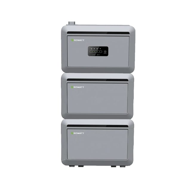 Growatt Nexa 2000 All In One Speicher 2048Wh Einfache Installation Balkonkraftwerke IP66 Mit 2 Erweiterungsakku