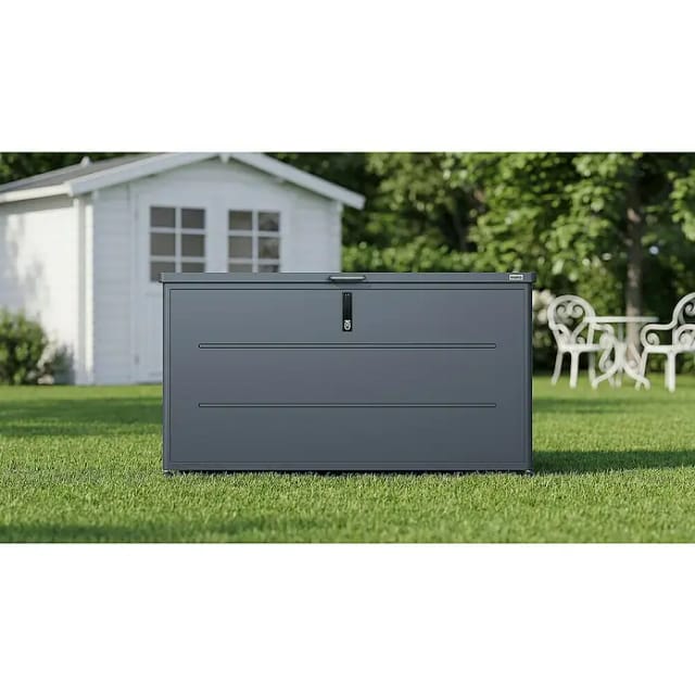 Weka Metall-Terrassenbox Gary 406 Anthrazit 135 cm x 66 cm x 74,5 cm