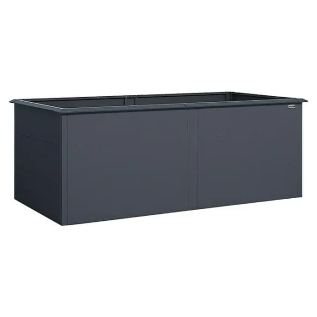 Weka Metall-Hochbeet Gary XL 200 cm x 100 cm x 77 cm Anthrazit
