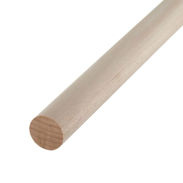 SOTECH Holzstab Buche Rund Ø30 x 1000 mm