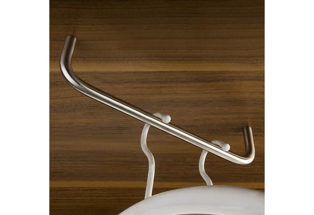 SOTECH Garderobenstange Norma II U Form BA 730 mm Edelstahl Gebürstet
