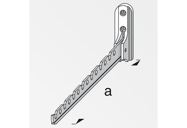 SOTECH OrgaTech Kleiderlüfter Länge 330 mm Weiß Pulverbeschichtet