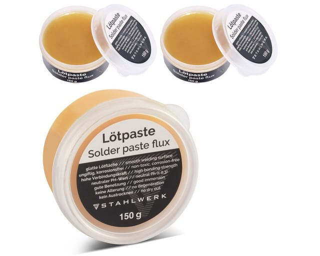 STAHLWERK Lötpaste 150g Für Lötarbeiten 3er Set