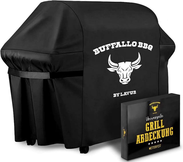 Lavur BUFFALO BBQ Grillabdeckung 147×61×122 cm Wasserdicht & Windfest