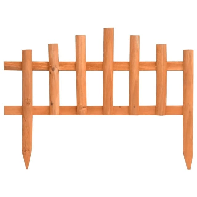 vidaXL Rasenkanten 10 Stk Tannenholz 4,4 m 314846