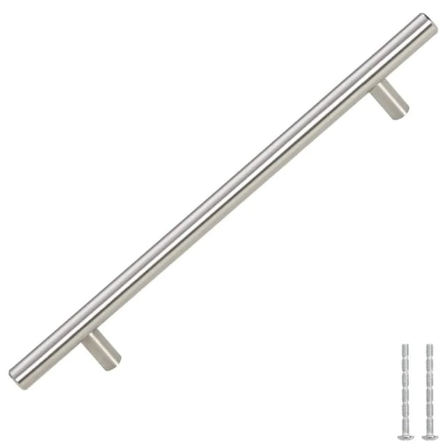 vidaXL Möbelgriffe 5 Stk Silbern 192 mm Edelstahl 155352