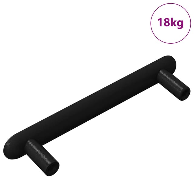 vidaXL Schrankgriff 474 Stk Schwarz 121 x 16,6 x 28,3 mm Eisen 864729