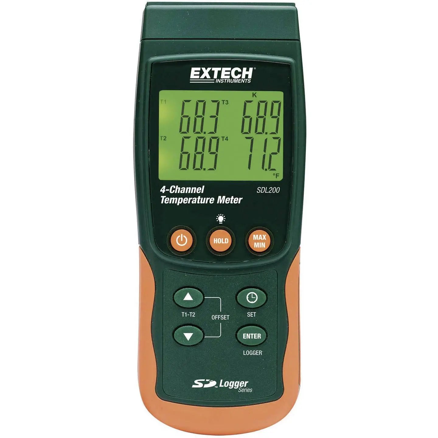 [gebraucht] B-ware Extech Sdl200 Temperatur Messgerät 199 Bis +1700 °c Fühler Typ Messgerät Ge170
