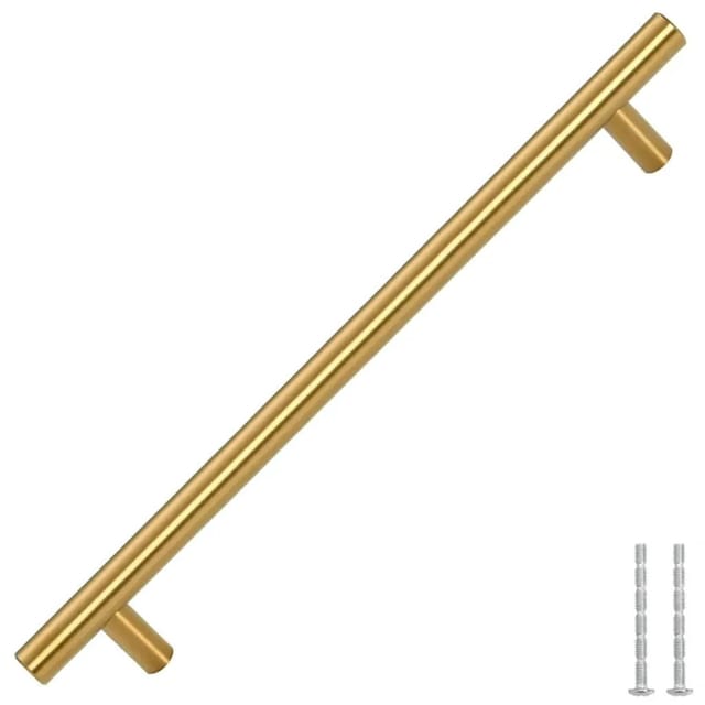 vidaXL Möbelgriffe 5 Stk Golden 192 mm Edelstahl 155360